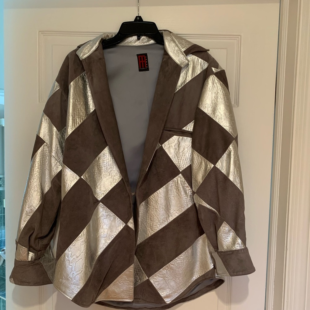 Custom made Leather Suede Jacket